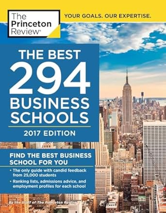 The Best 294 Business Schools
